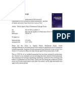 Mechanical Characterization of The Structural Comp