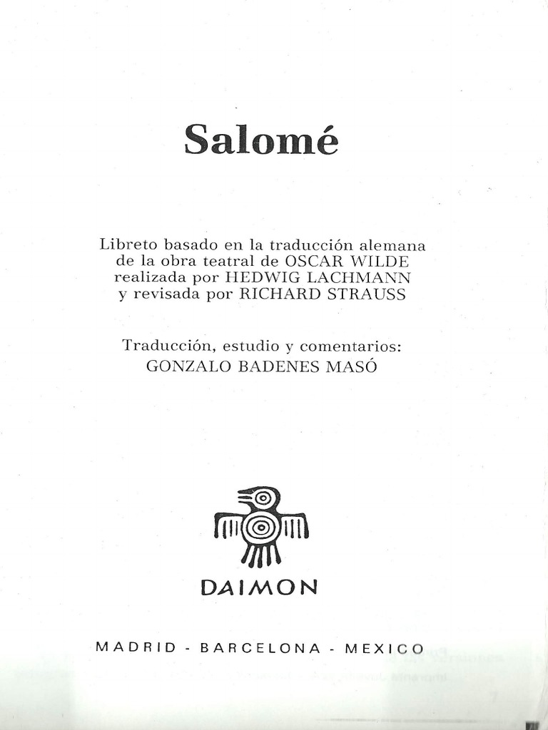 6 Libreto de Salomé de Strauss PDF PDF