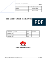 Lte Kpi DT Guide Measure Method PDF