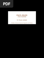 K. Porter Aichele - Paul Klee, Poet-Painter PDF