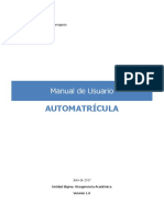 Manual Automatricula 17-18-2
