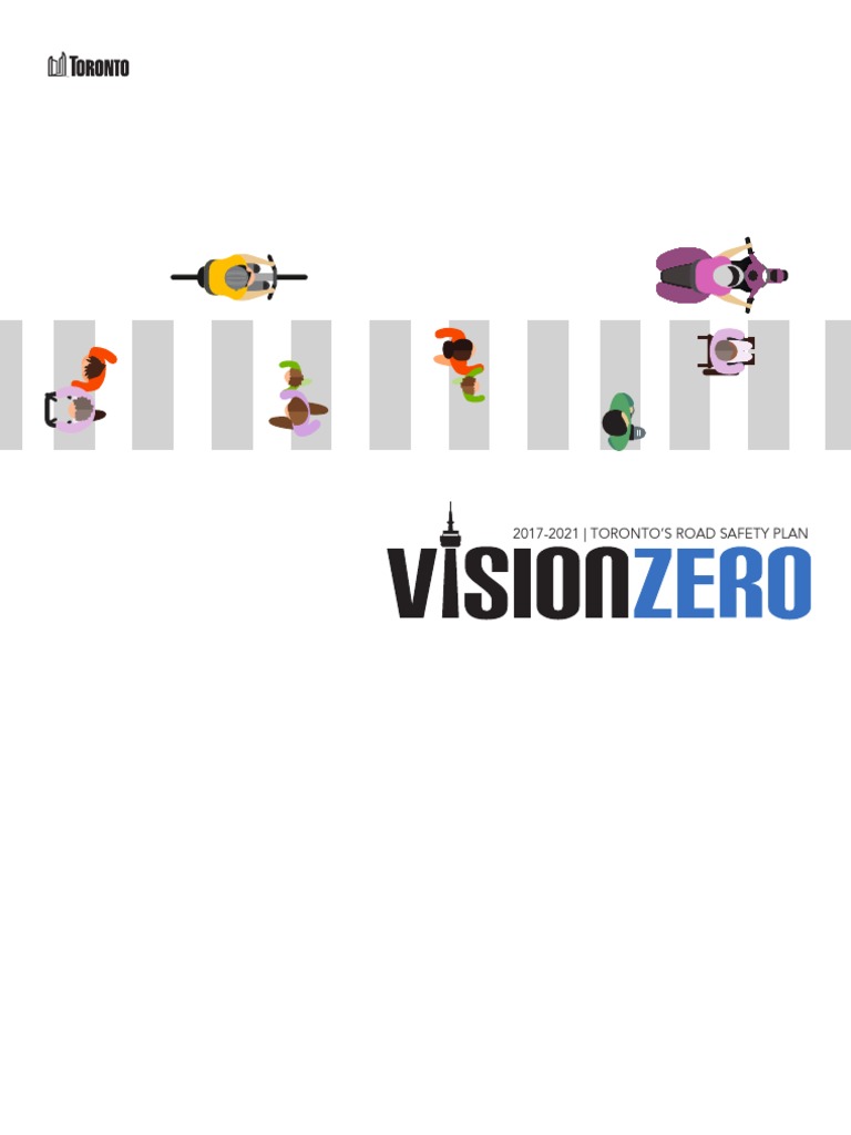 2017 Vision Zero Road Safety Plan PDF Road Traffic Safety Traffic