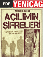 Arslan BULUT - Açılımın Şifreleri (Yeniçağ)