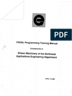 Fadal Programming Manual PDF