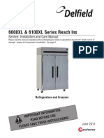 Delfield Fridge Dm6000xl