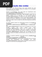 Classificação Das Ondas