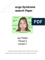 Digeorge Syndrome Research Paper