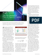 Angle-Tuned Thin-Film Interference Filters For Spectral Imaging