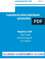 A Kajszibarack Pálinka Lepárlásának Optimalizálása 2013-09-06 Gönc