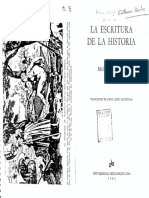 La Escritura de La Historia - de Certeau PDF