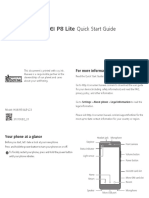 HUAWEI P8 Lite - Quick Start Guide - ALE-L23 - 01 - English PDF
