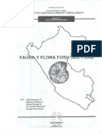 Fauna y Flora Fosil Del Peru PDF