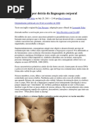 A Psicologia Por Detrás Da Linguagem Corporal