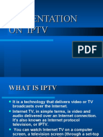 Presentation On Iptv