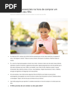 3 Cuidados Essenciais Na Hora de Comprar Um Celular Para Seu Filho