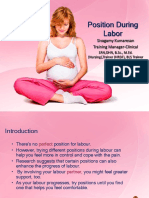 Positions During Labor That Provide Comfort and Enhance Progress