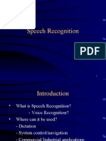 Speech Recognition 1