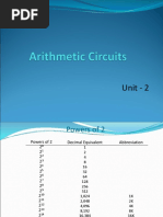 Arithmatic Circuits