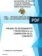 Revenimiento y Compresion