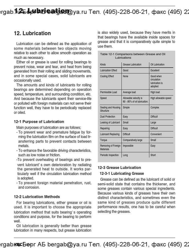 Lubrication | PDF | Bearing (Mechanical) | Lubricant