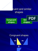 Congruent and Similar Shapes