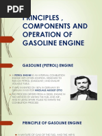 Principles, Components and Operation of Gasoline Engine