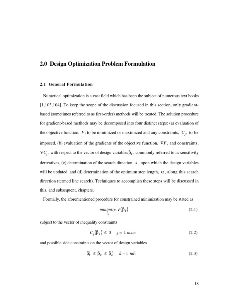 Chapter 2 | PDF | Partial Differential Equation | Mathematical Optimization