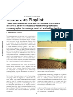 Gesture As Playlist - Urbanomic - Document - UFD011 PDF