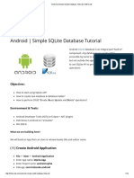 Android - Simple SQLite Database Tutorial - HMKCode