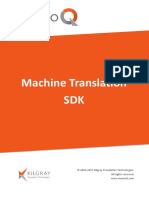 MemoQ Machine Translation SDK