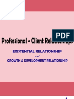 Professional Client Relationships