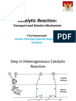 Catalytic Reaction Transport and Kinetics - W7