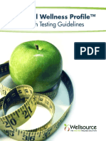 Fitness Testing Manual Ws i i i