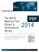 The World Machine Tool Output Output & Consumption Survey. 2014
