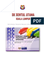 Cover PLC SK Sentul Utama