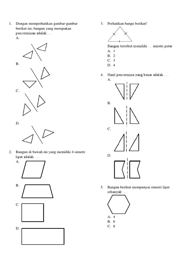 Simetri Dan Pencerminan