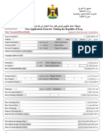 Iraq Visa Application