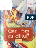 Care I Faza Cu Cititul Juniorii PDF