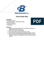 Peanut Butter Balls PDF