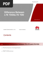 LTE TDD vs FDD: Key Differences Explained | PDF | Duplex ...