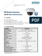 IR Dome Camera: (960H Ultra Resolution)