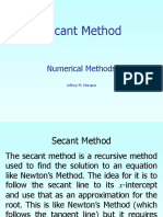 Secant Method