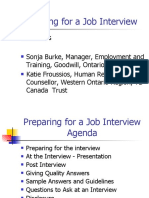 AAC Burke Job Interview