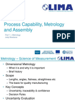 Process Capability, Metrology and Assembly