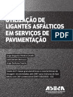 Tabela A17 Faixas Granulométricas e Características de Dosagem Recomendadas Pelo DNIT para Misturas Do Tipo AAUQ Com CAP Convencional