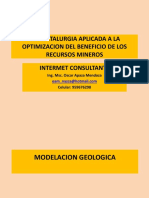 Modelacion Geologica Del Deposito - II A