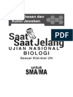 Pembahasan SSJ Biologi 2016