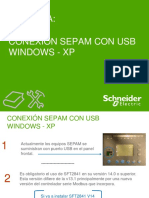 Mini Guia - Conexión Sepam Con Puerto Usb - Windows XP PDF