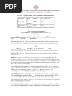 Simple Indian Rental Agreement Template | PDF | Leasehold Estate | Landlord