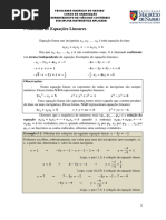 Matemática 05 NA Sistemas Lineares